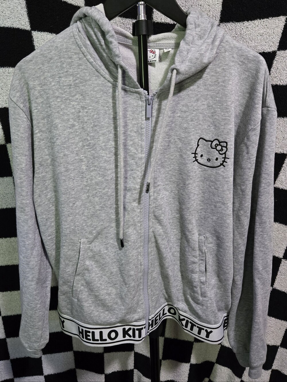 Sanrio Hello Kitty hoodie zip up size xl